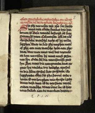 [Geistliche Andacht zu christlichem Leben.]