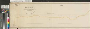Lippe-Ems-Kanal Nivellement vom Kanal bei Münster bis zur Lippe bei Rauschenburg 1817/18 250 Ruten = 18,85 cm; 40 Fuß = 15,05 cm 32 x 850 kol. Zeichnung Bökmann, Geometer KSM IV Nr. 132