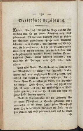 Dreizehnte Erzählung