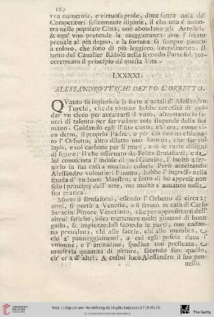 [LXXXXI. Alessandro Turchi detto l’Orbetto – C. Gio: Battista Lorenzetti]
