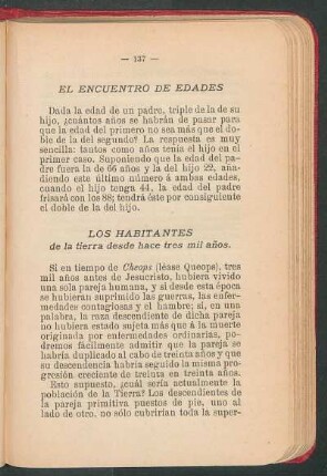 El encuentro de edades