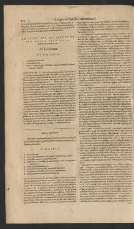 Ad Titul. XIV. An Servus Ex Suo Facto Post Manumissionem teneatur.