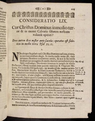 223-234, Consideratio LIX - LXI