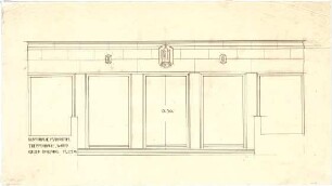 Billing, Hermann; Mannheim (Baden-Württemberg); Kunsthalle - Treppenhalle, Wand gegen Eingang (Ansicht)