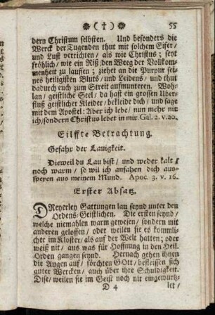 Eilffte Betrachtung. - Fünffzehende Betrachtung.