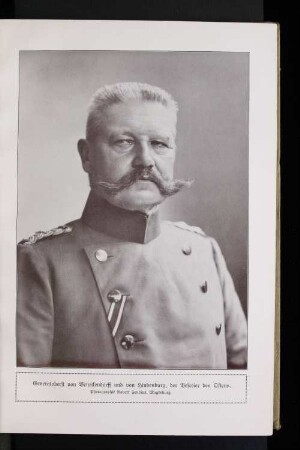 Generaloberst von Beneckendorff und von Hindenburg, der Befreier des Ostens.