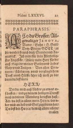 Paraphrasis