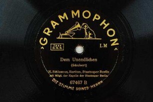Dem Unendlichen / (Schubert)