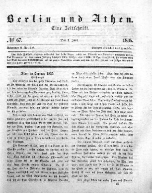 1836,67: No. 67