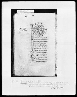 Paulus Apostolus, Epistulae cum glossis — Initiale P (aulus), Folio 58 verso