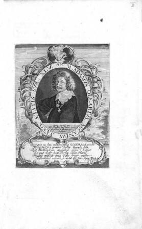 M. Adamvs Olearivs Ascanivs Saxo. Ætatis Suæ. XLV.