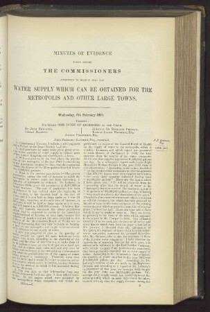 Wednesday, 6th February 1867.