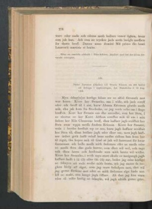 185. [Peder Turesson till Svante Nilsson om sitt beslut att deltaga i uppresningen, dat. Stäkeholm d. 14 Aug. 1501.]