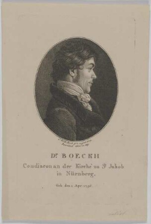 Bildnis des Christian Friedrich von Boeckh
