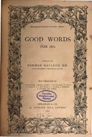 Good words. 1872