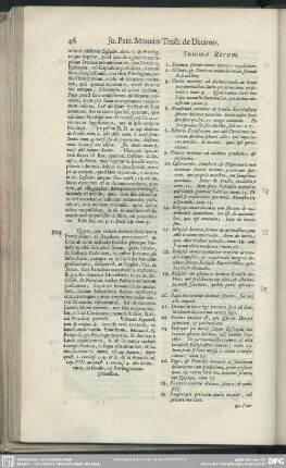 [Caput V. Quinam teneantur ad solutionem Decimarum, vel etiam ab ea excusentur]