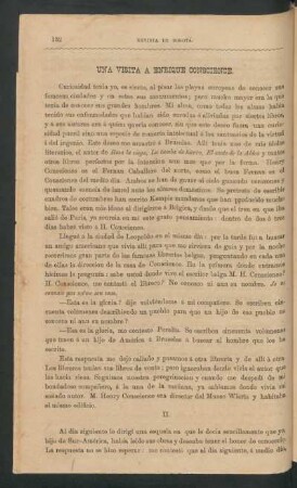 Una visita a Enrique Conscience.