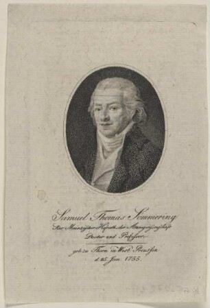 Bildnis des Samuel Thomas Sömmering
