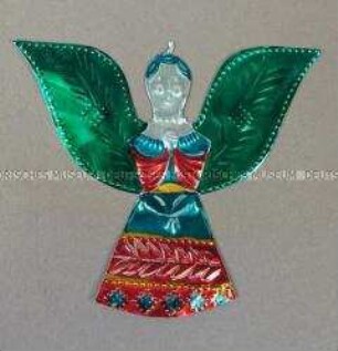 Christbaumschmuck: Betender Engel