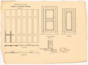 Corpshaus Guestphalia, Marburg: 6 Details Zimmer 1:10