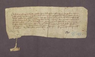 Bischof Emicho von Speyer bestätigt den Ablassbrief vom 20.03.1320 für die St. Sixtuspfarrkirrche in Kuppenheim