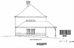 Schwäbisch Gmünd: westl. Ansicht, Giebelansicht Nebengeb.