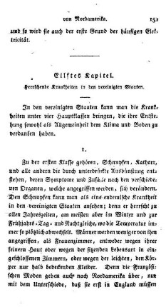 Herrschende Krankheiten in den vereinigten Staaten.