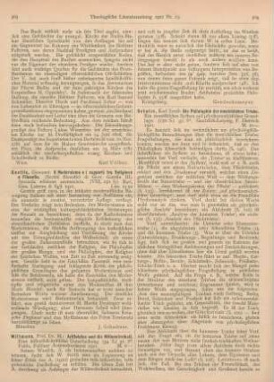 303-304 [Rezension] Wittmann, Michael, Aristoteles und die Willensfreiheit