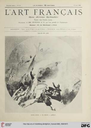 No. 70 (25 Août 1888) – No. 79 (27 Octobre 1888)
