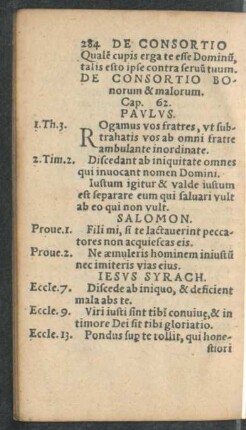 De Consortio Bonorum & malorum. Cap. 62.