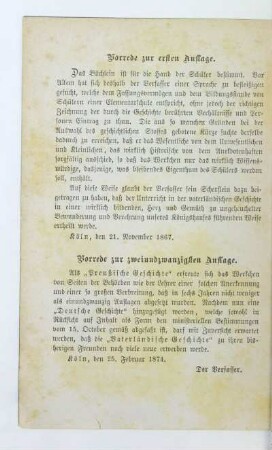 Vorrede zur ersten Auflage. Vorrede zur zweiundzwanzigsten Auflage