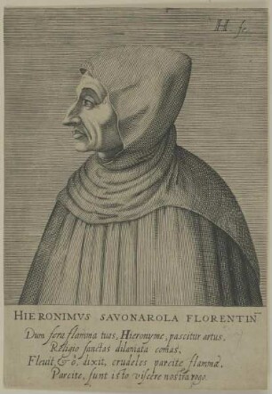 Bildnis des Gerolamo Savonarola