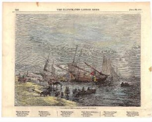 The Lowestoft Herrings Fishery, Drawn by E. Duncan