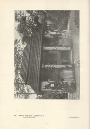 Villa Franz Wertheim, Grunewald, Jagowstrasse. Gartenpavillon