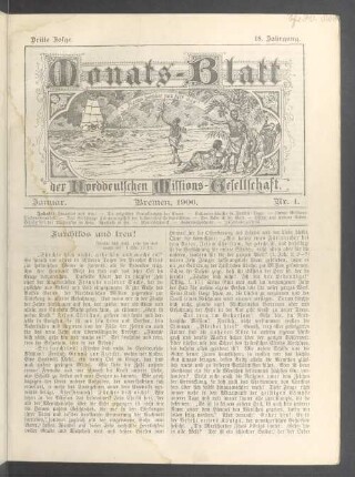 Januar. 1906. Nr. 1