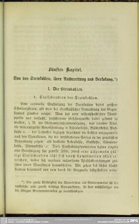 Fünftes Kapitel. Von den Steinkohlen, ihrer Aufbereitung und Verkokung