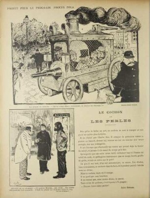 Projet pour le prochain proces Zola; Rentrée de la Chambre