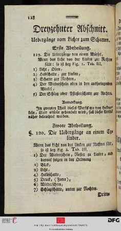Dreyzehnter Abschnitt