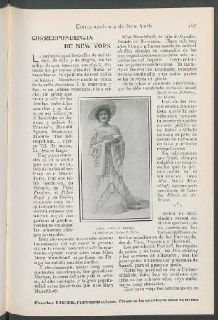 Correspondencia de New York.
