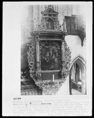 Epitaph des Hinrich Conradi, gest. 1588 / Epitaph des Walter Holsten, gest. 1575