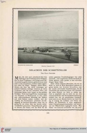 28: Delacroix der Schriftsteller