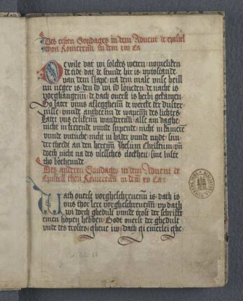 [Nd. Agende nach Johannes Bugenhagens Hamburger Kirchenordnung]