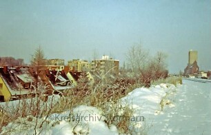 Am Kurpark: Blick in Richtung Sülzberg im Winter