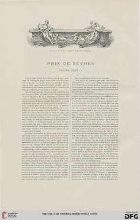 9: Prix de Sèvres : Joseph Chéret