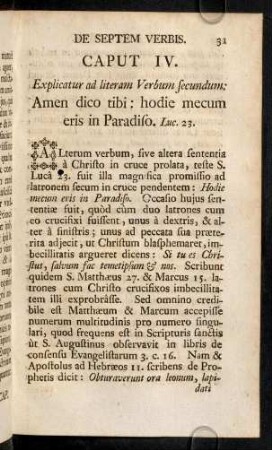 31-43, Caput IV