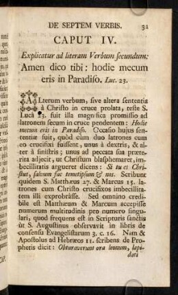 31-43, Caput IV