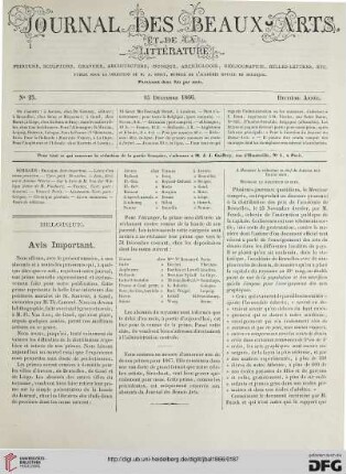 Nr. 23 (15 Décembre 1866)