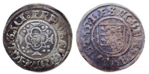 Sechsling, Schleswig-Holstein, Königliche Linie, Friedrich I. (1523 - 1533)