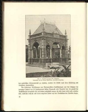 Abb. 12. Ausstellungstempel 1880, Düsseldorf. Ausgeführt von der Firma Hüser & Cie., Oberkassel (Siegkreis).