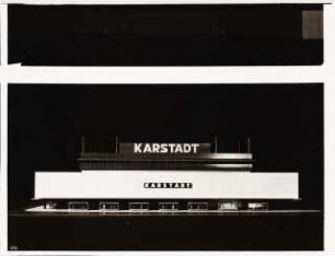 Kaufhaus Schloßstraße (Karstadt), Berlin-Steglitz: Modellansicht